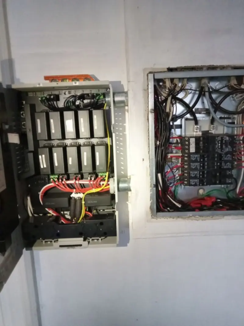 Electrical panel upgrade completed for Indoor Lighting Installation in Wahpeton